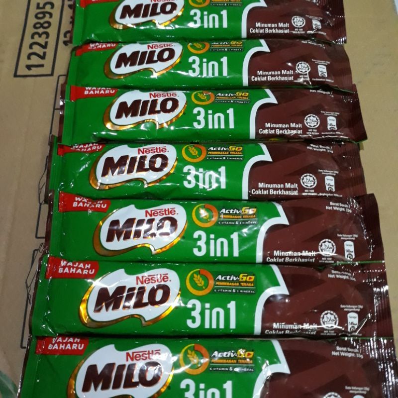 

Milo stik maLaysia 33gram 1 pic