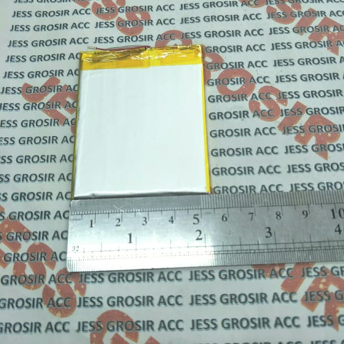 Baterai Battery Original ERRLY Universal Baterai Ukuran Panjang 5.4 cm Tinggi 6.9 cm 3 Kabel