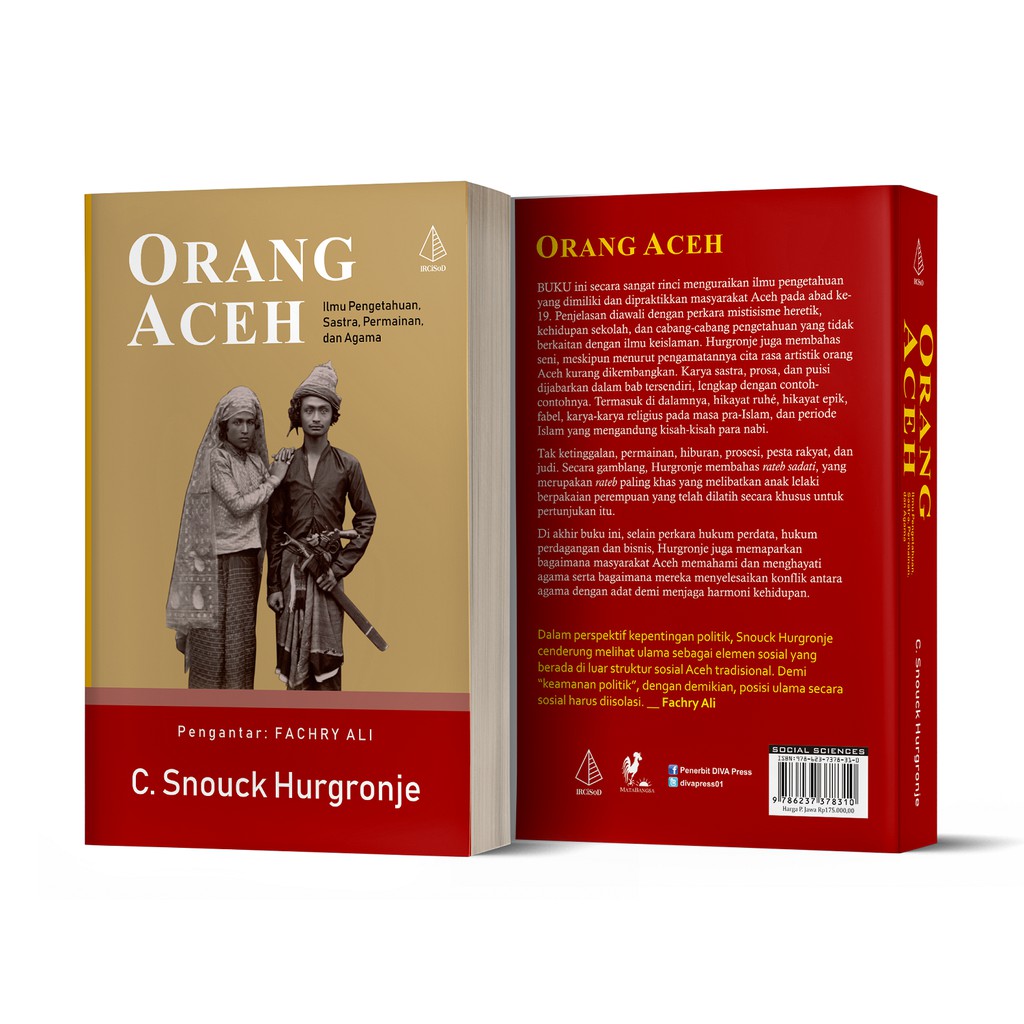 

Buku Orang Aceh; Ilmu Pengetahuan, Sastra, Permainan, dan Agama