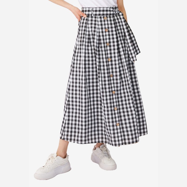 skirt checkered
