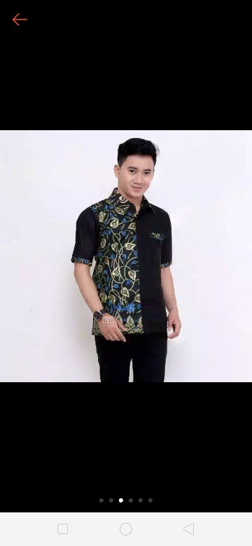 Baju Couple Maura Couple - Sania Ruffle Batik Couple Ori Ndoro Jowi Dnt Bajubatik | Bajucouple M L X