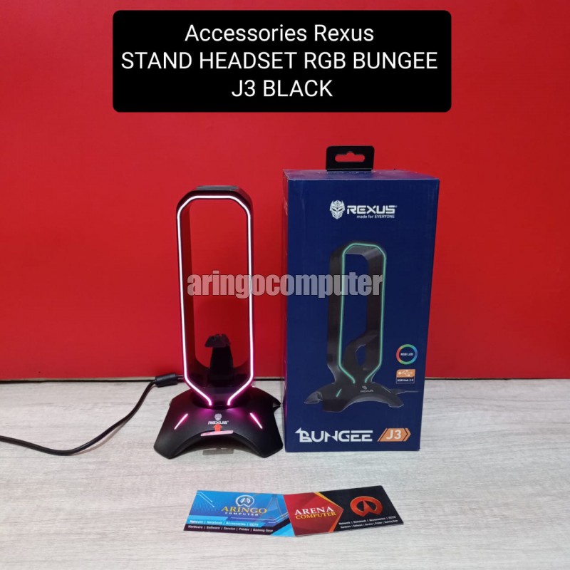 accessories Rexus STAND HEADSET RGB BUNGEE J3