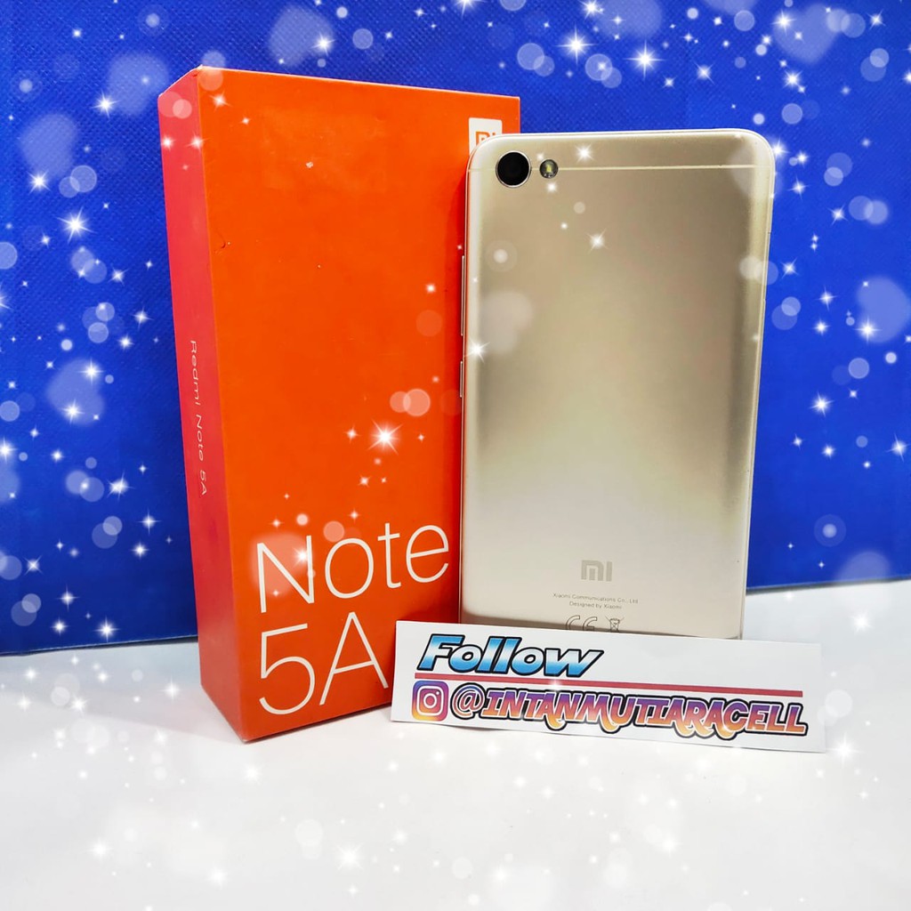 Xiaomi Redmi Note 5a Ram 4 Rom 64Gb ( SECOND )