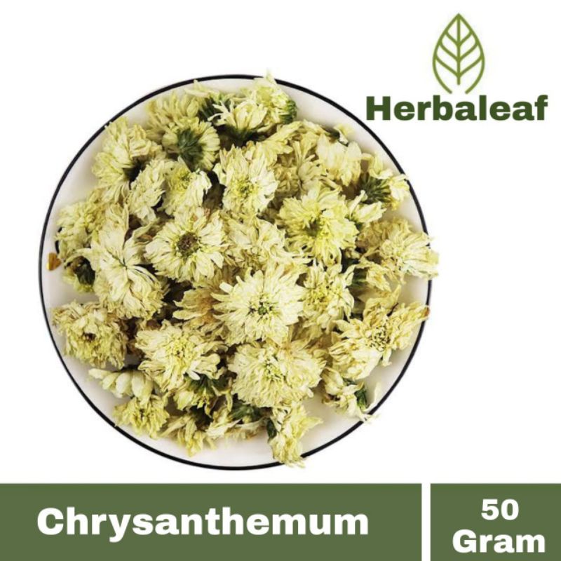 

Teh bunga krisan - teh chrysanthemum - teh bunga krisan - per 50 gram