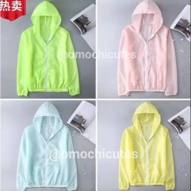 Jaket anti virus dan bakteri/jaket anti uv/jaket korea/jaket anti panas dan hujan