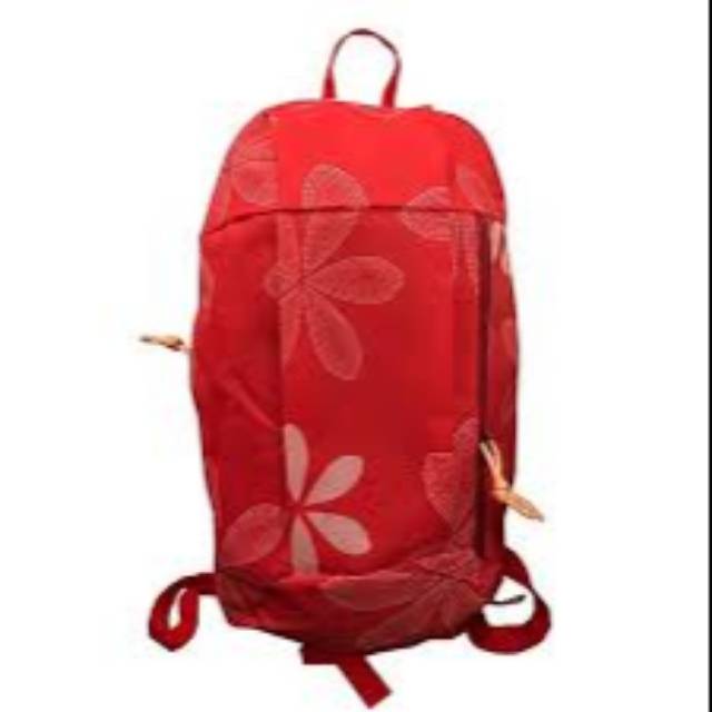 Ransel praktis murah motif bunga