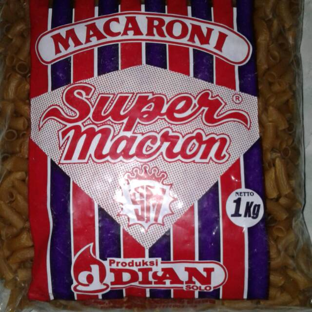 

Macaroni 1/4 makroni makaroni macroni pipa mentah goreng ngembang super macron dian solo 250 gram