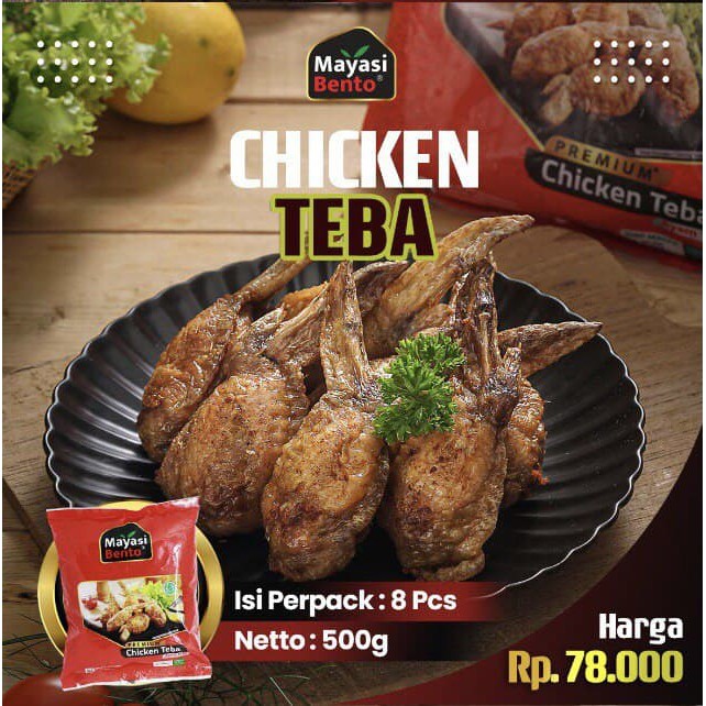 

Chicken Teba Mayasi Bento 500 gr