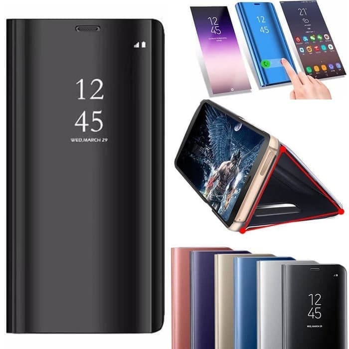 FLIP MIRROR POCOPHONE M3 NEW 2021 CLEAR VIEW FLIP COVER