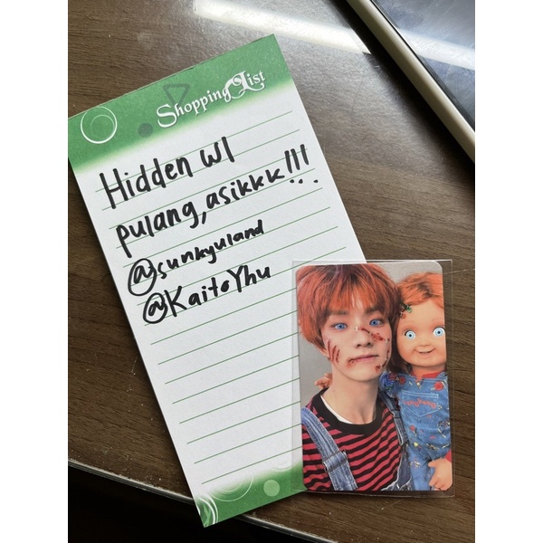 [BOOKED] Changmin Chucky
