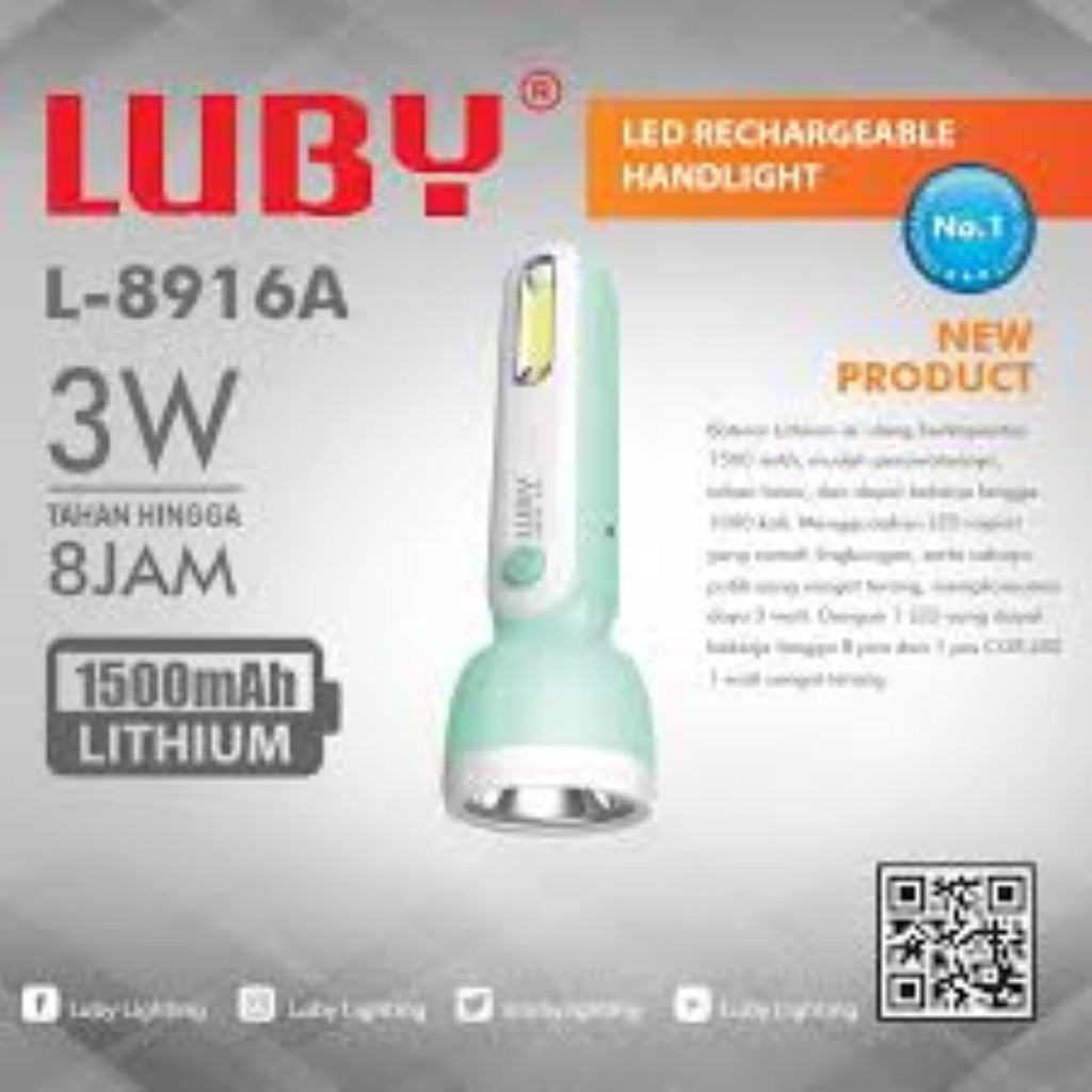 (100% Ori) promo Senter tangan LED aoki AK-1505 / Senter tangan Murah 10 Watt / Senter Terang