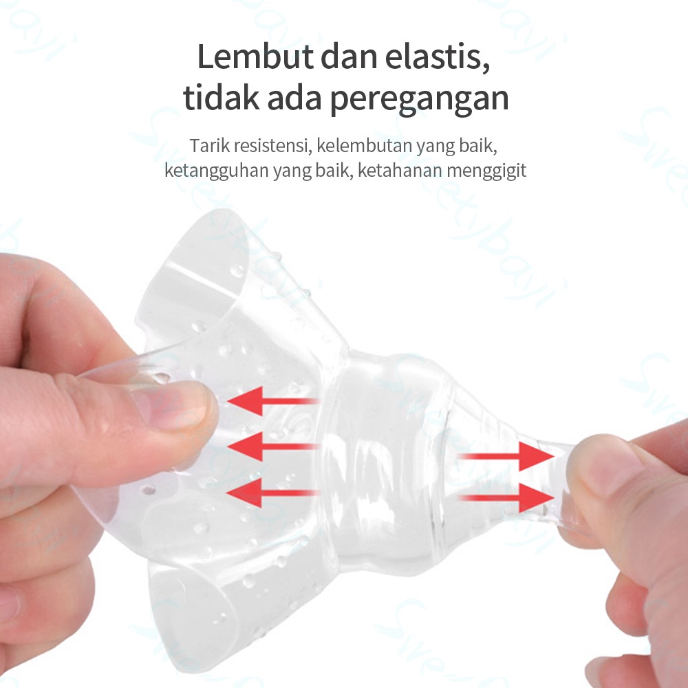 Nipple Cover Protector Pelindung Puting Ibu ASI Menyusui Melindungi Gigitan Bay/Untuk Bayi Tumbuh Gigi/Nipple Shield