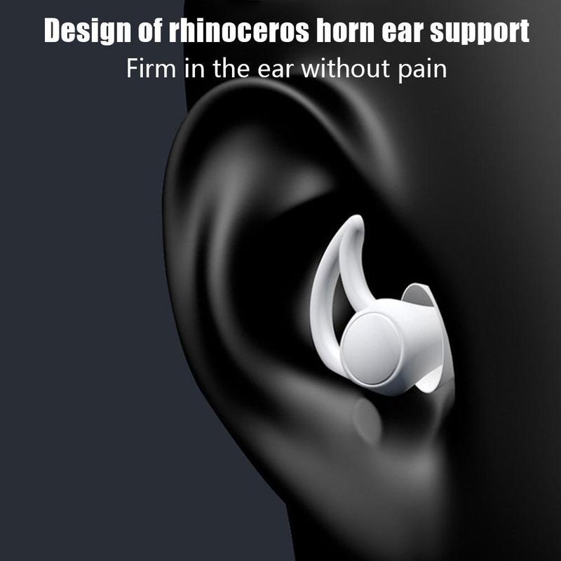 1 Pasang Earplug Kedap Suara Anti Air Kualitas Tinggi Untuk Diving / Tidur I4V8-5