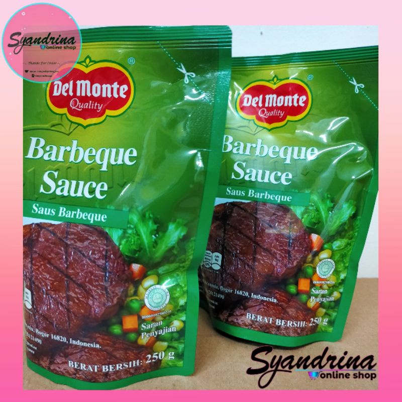 

DEL MONTE BERBAQUE SAUCE 250GR/ DEL MONTE SAUS BBQ 250GR