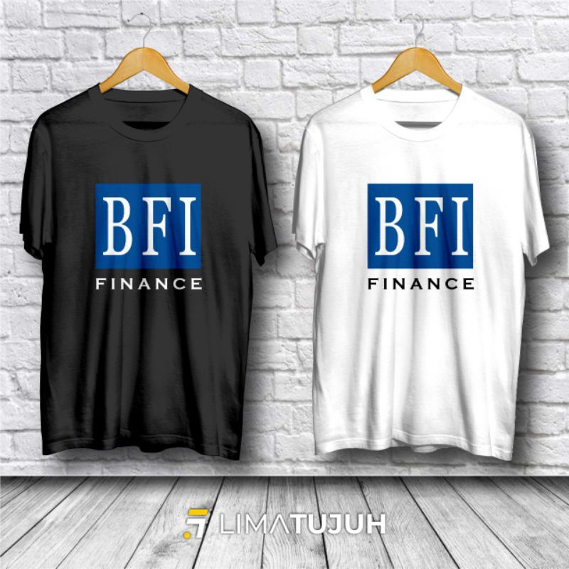 Kaos Baju Logo BFI Finance / Kaos Perusahaan Bahan Premium