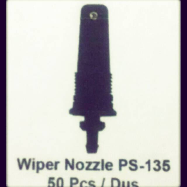 Wiper Nozzle/ Washer Nozle/ Nozel. semprotan air mobil PS135 / Ragasa