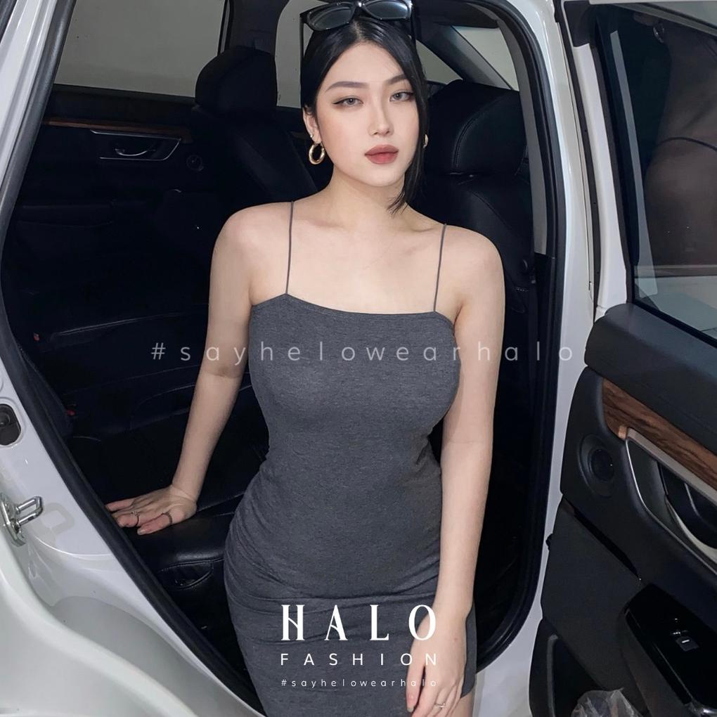 HOLLXMALL | [HALOFASHION] CHERRY SEXY BODYCON DRESS MINI DRESS BASIC DRESS KOREAN FASHION