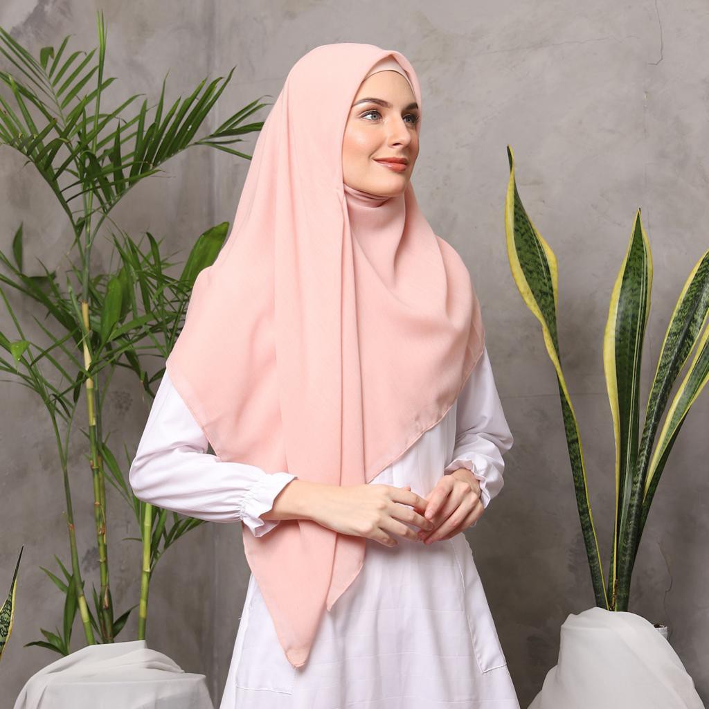 Arabian Voal Waterproof (hijab segiempat cotton import)
