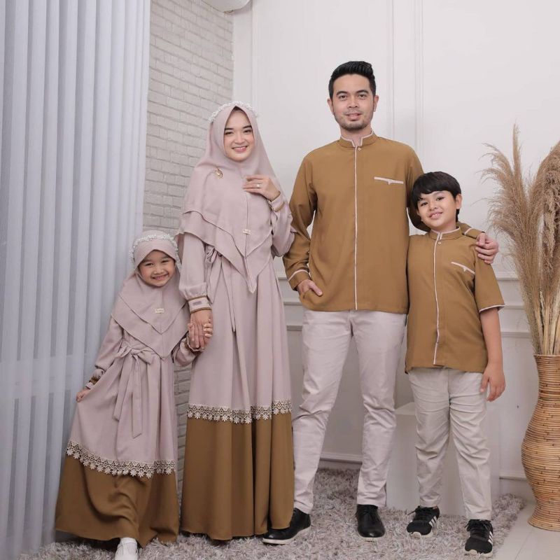 TERBARU - ABASTORE - SARIMBIT KELUARGA COUPLE FAMILY HARI RAYA IDUL FITRI