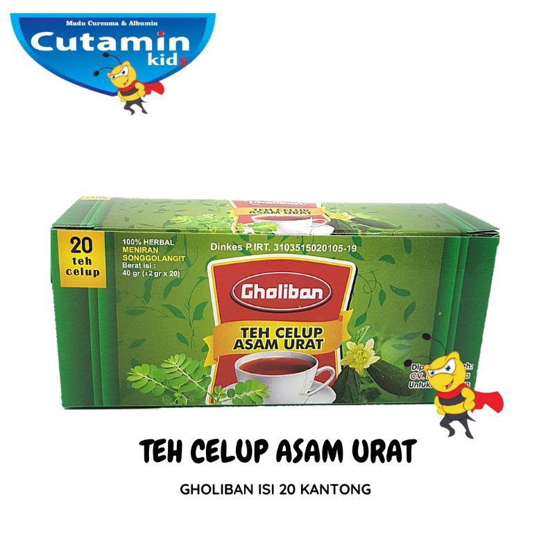 Teh celup asam urat Gholiban