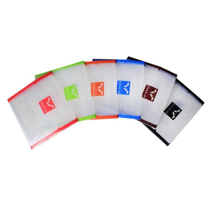 Kotak Sepatu Transparan Tebal Transparant Shoes Box Shoe Dewasa Anak