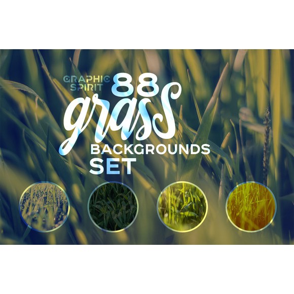 88 Hd Grass Backgrounds Set - JPEG Ultra HD - Stock Photo