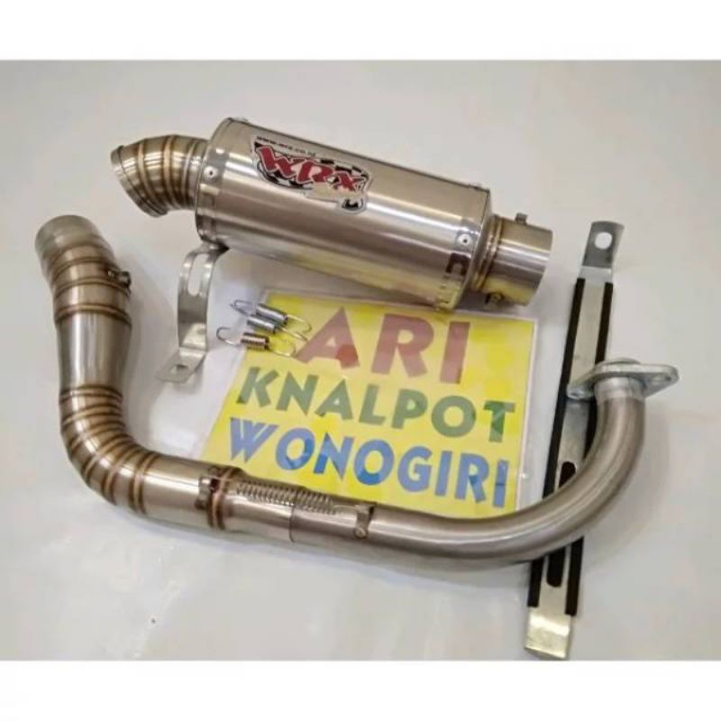 KNALPOT RACING WRX MIO SPORTY J M3 BEAT F1 KARBU VARIO 110 125 150 DLL
