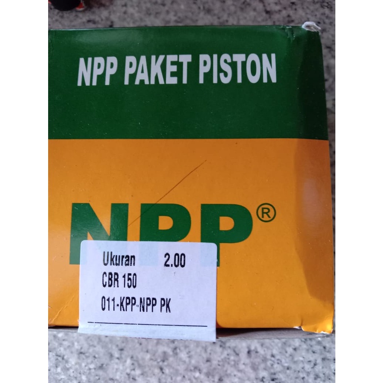 Piston Kit Seher Kit NPP CBR 150 OS 200 Oversize 200 Seher Set Paket Piston 011 KPP NPP PK