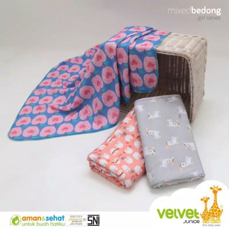 BEDONG GIRL VELVET JUNIOR (DIJUAL SATUAN)