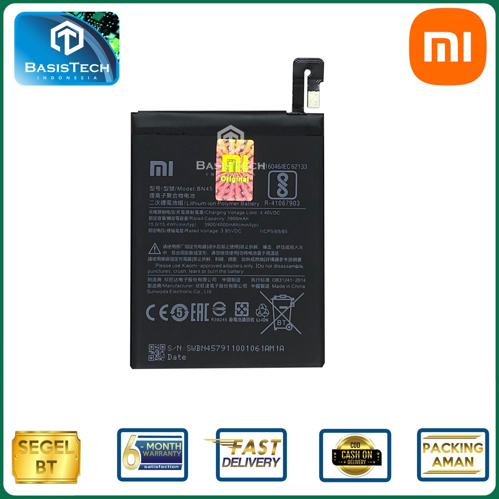 BATERAI XIAOMI REDMI NOTE 5 - REDMI NOTE 5 PRO - BN45 - ORI99 BEST QUALITY