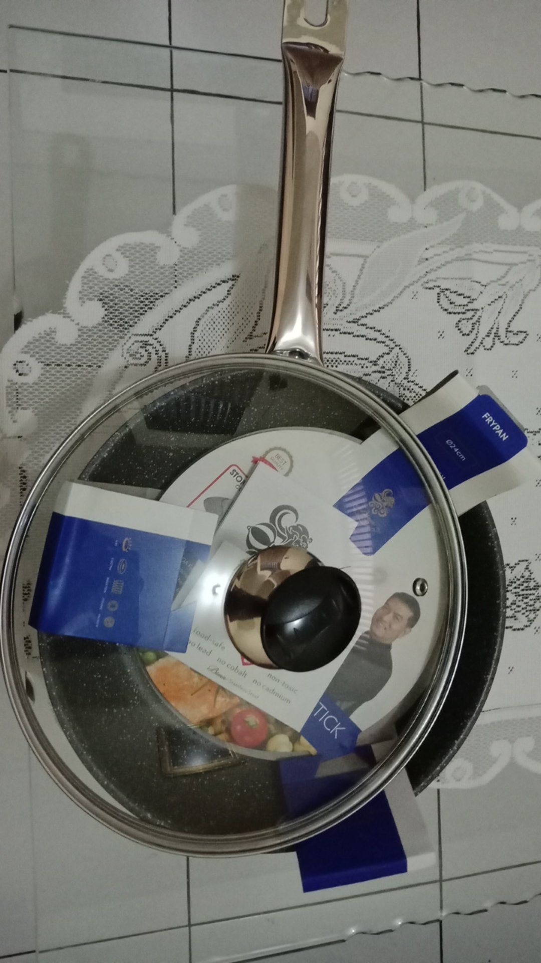 Bima Origin Fry Pan Induksi 20 Cm 24cm 26 Cm Stoneforce Frying Pan Goreng B2003720 B2003724 B2003726