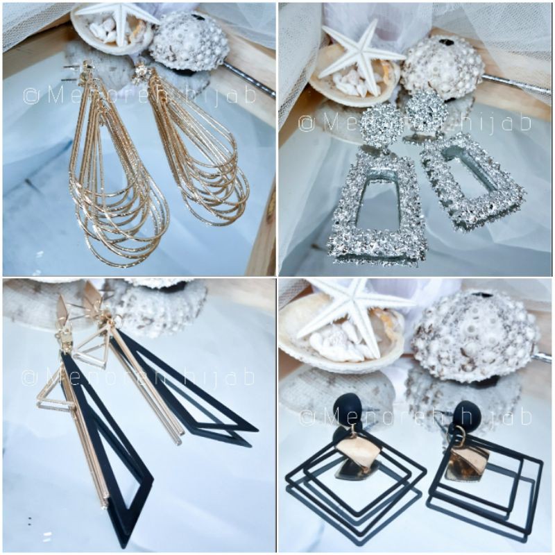 Anting || Anting Jilbab || Anting Hijab || Aksesoris Hijab || Aksesoris Jilbab || Earrings