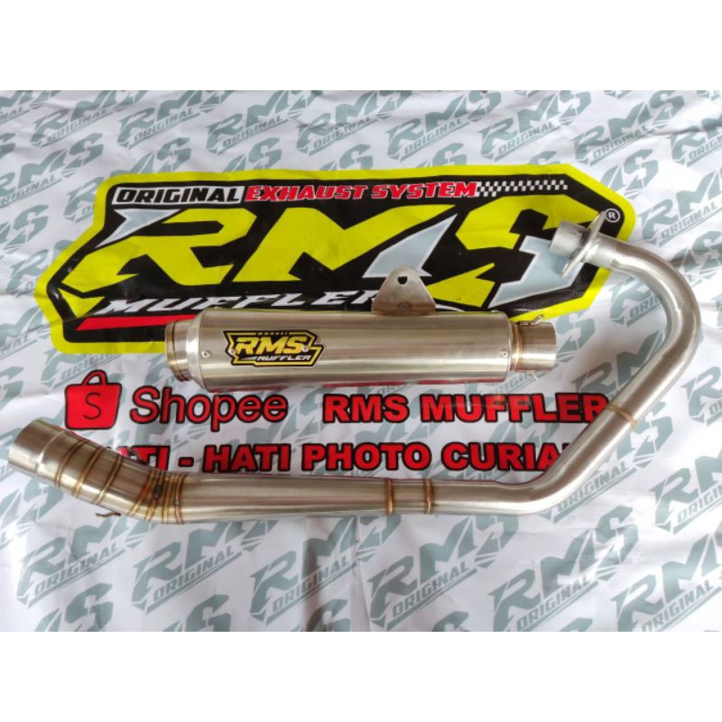 Knalpot Megapro Tiger Cb GL Vixion Satria fu RMS Muffler Original type ffa herex
