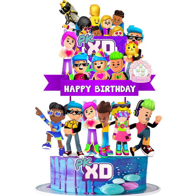 PK - XD CAKE TOPPER