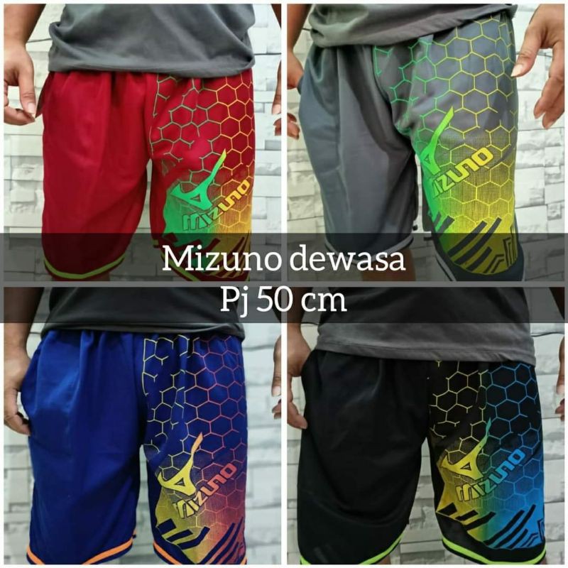 celana Mizuno dewasa/ celana boxer / futsal / voli/ celana Mizuno / celana olahraga / celana voli /c