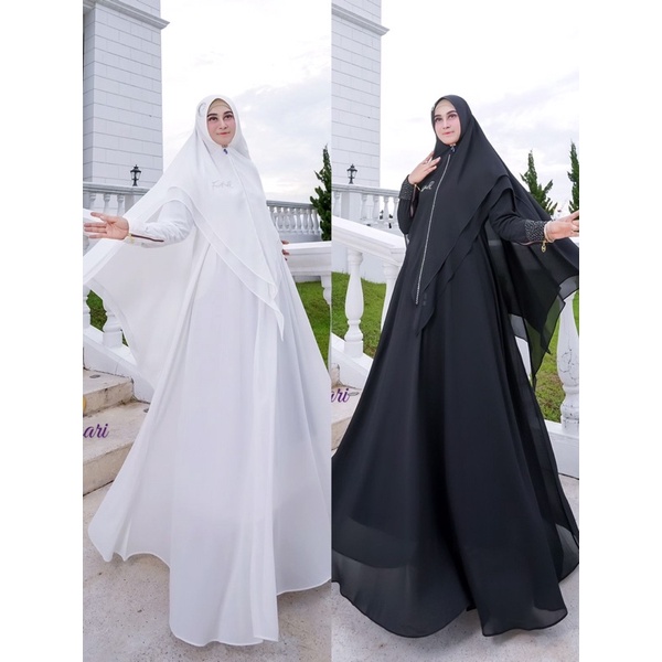 Gamis Alika Syari Farfadh Syar’i By Rayhanco