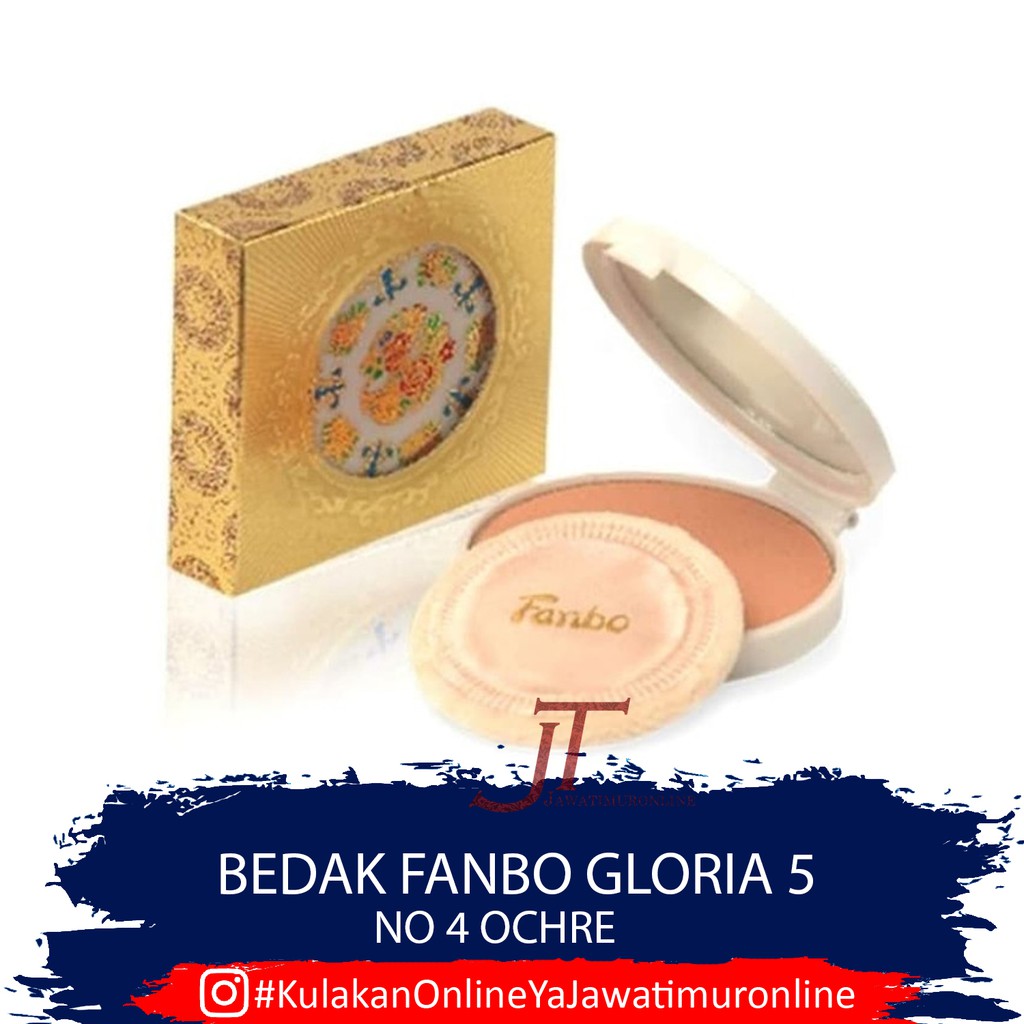 Bedak Fanbo Gloria 5 - Bedak Classic Fanbo - Compact Powder