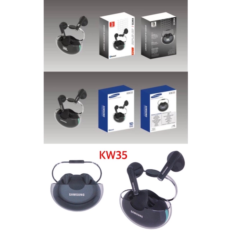 Handsfree Headset Earphone Bluetooth Samsung &amp; J TWS-KW35