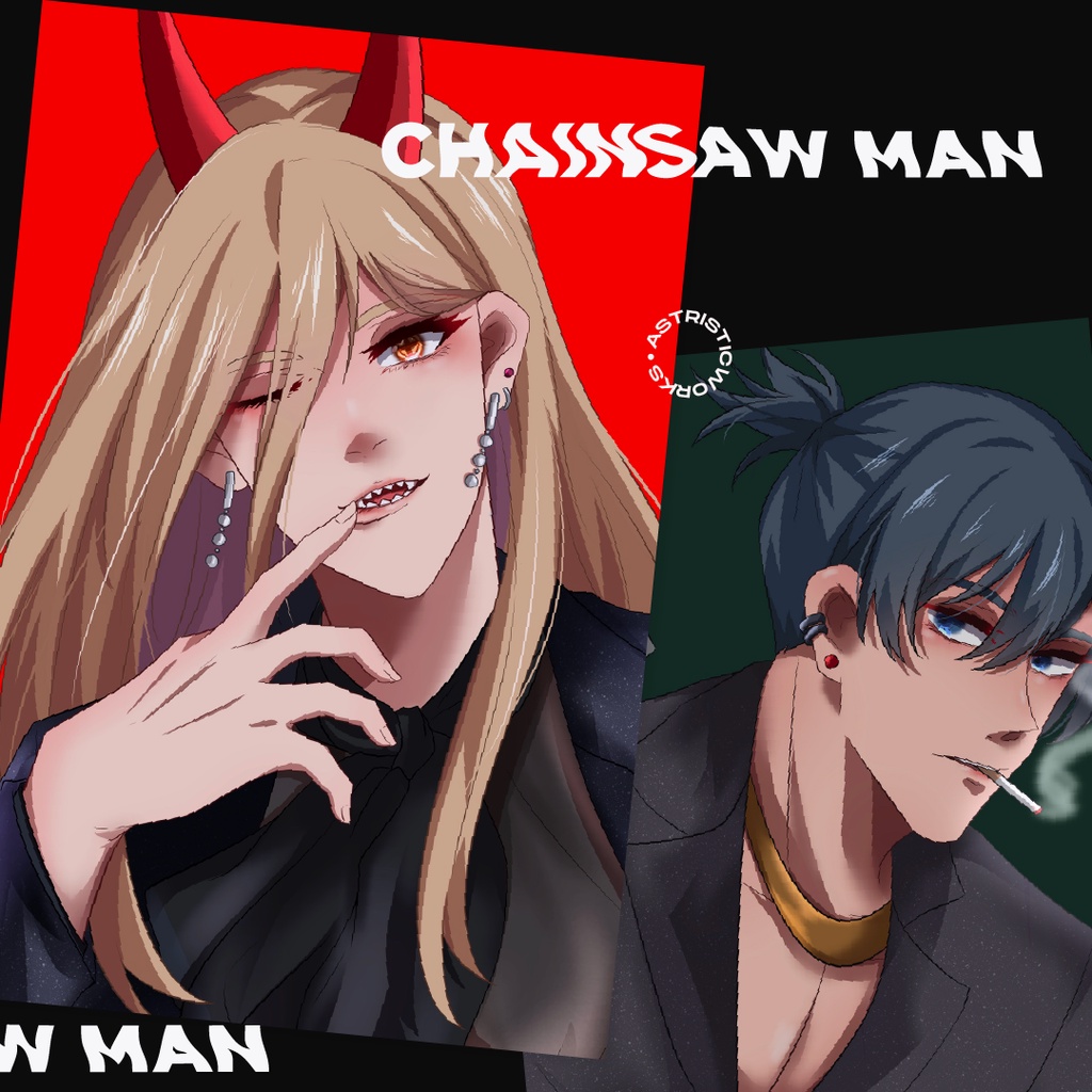 CHAINSAW MAN  [Artprint / Photocard] – Astristicwork.shop