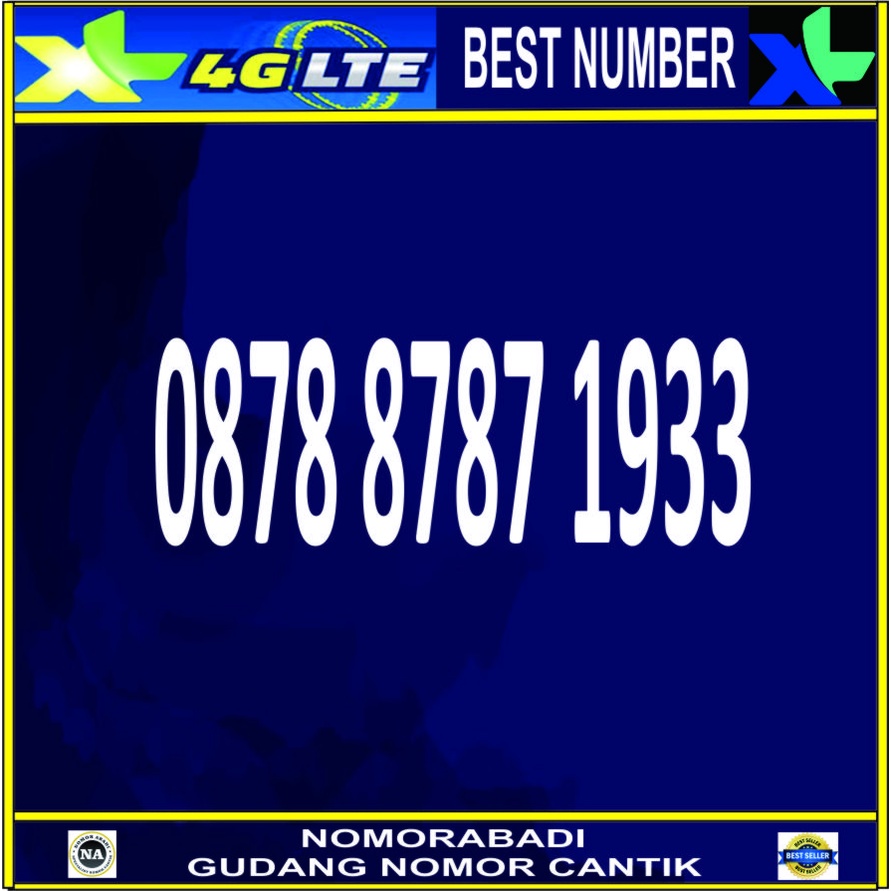 nomorcantik kartu perdana xl 4G 1933 H999