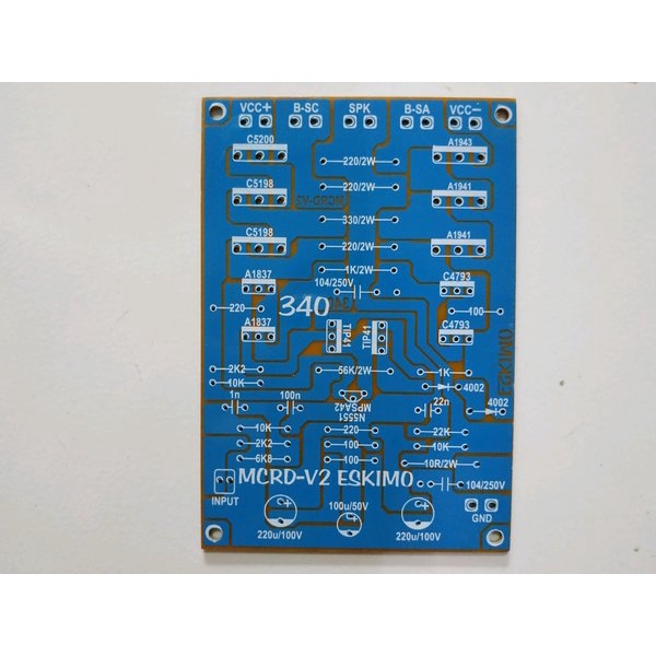 PCB Power Amplifier MCRD V2 TEF 340