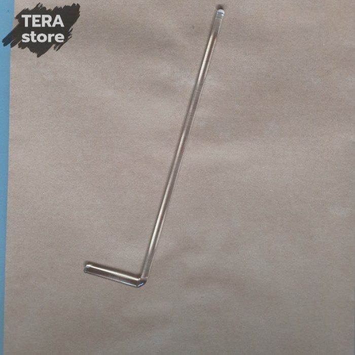 glass L shape bacterial spreader cell spreader