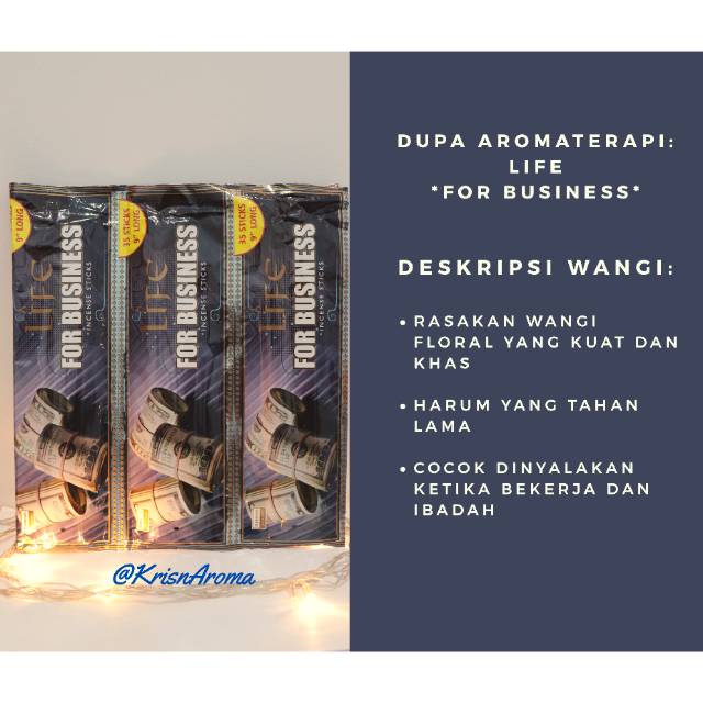 Dupa Aromaterapi: Life for Business