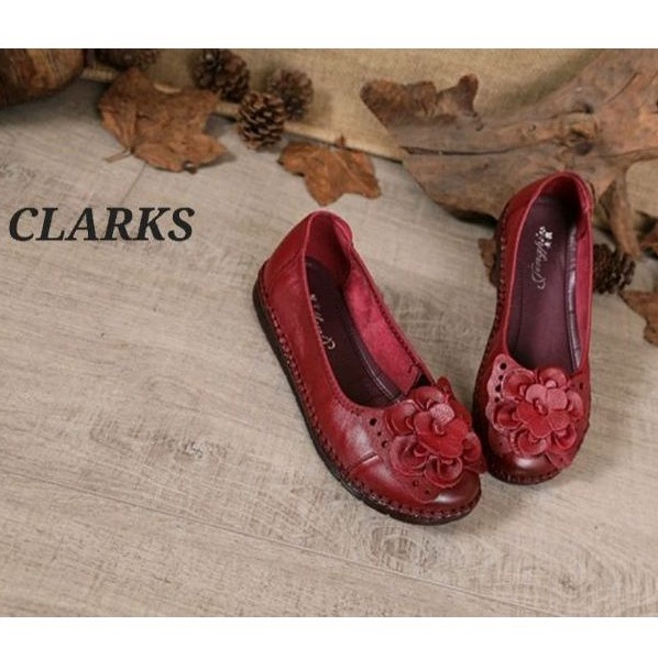 clarks flat buterfly  / Sepatu sandal wanita clarks buterfly
