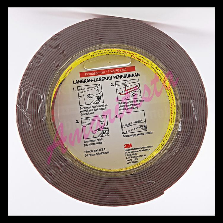 

HOT DEAL 3M VHB DOUBLE TAPE ORIGINAL AUTOMOTIVE & BUILDING / 3M OUTDOOR !!!!!