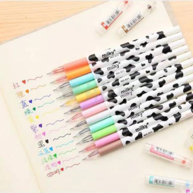 

Pulpen milky pulpen lucu