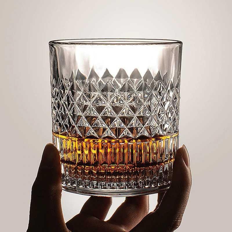 Gelas Cangkir Wine Glass Cup Sloki 335ML - YJ0910 - Transparent