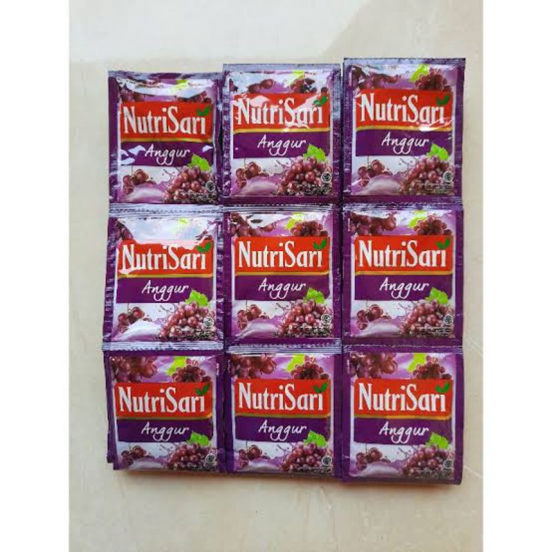 

Nutrisari 1 pack isi 4rcg