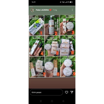 Paket Kosmetik JAZEERA