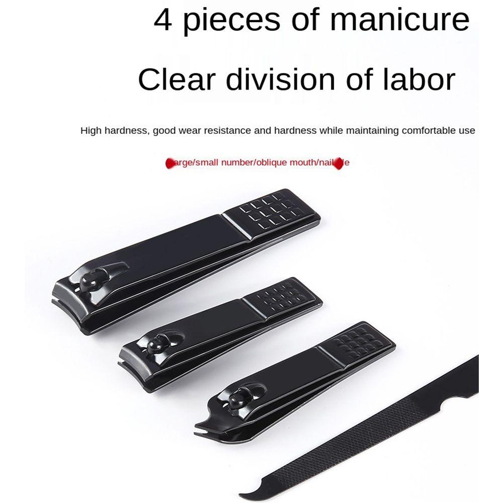 Mxbeauty Pemotong Kuku Set Stainless Steel Tahan Lama Kutikula Nipper Travel Alis Stripping Klip Perlengkapan Perawatan Kuku Manicure Tool